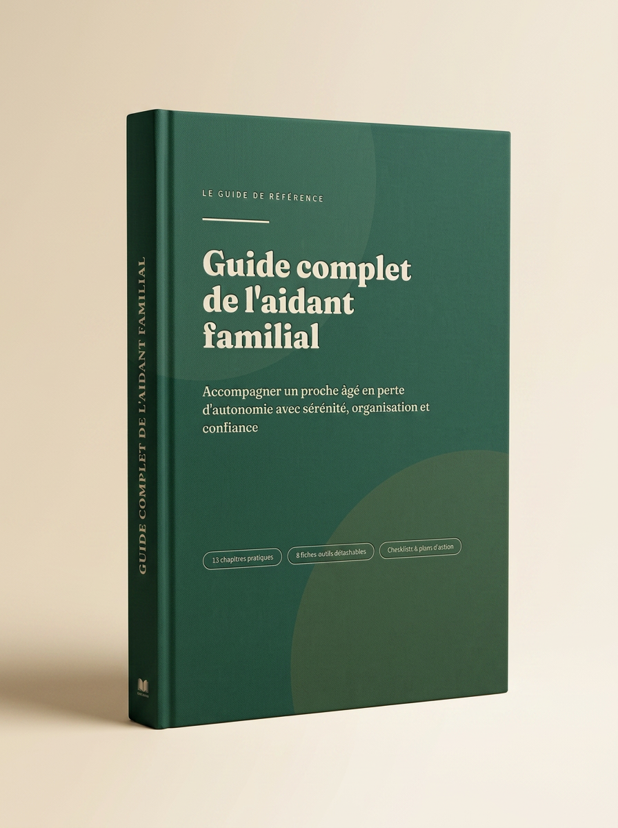 Guide complet de l'aidant familial — Accompagner un proche âgé en perte d'autonomie (eBook PDF, 76 pages)