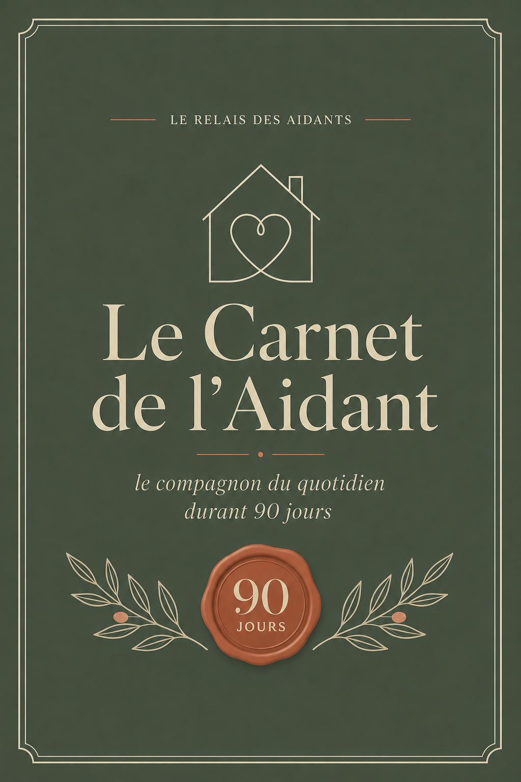 Couverture — Le Carnet de l'Aidant 90 jours