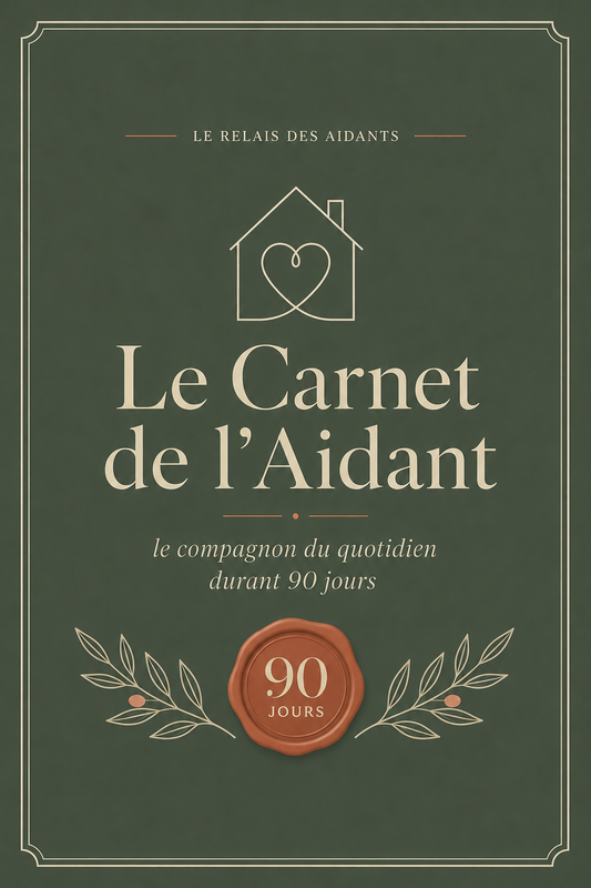 Couverture — Le Carnet de l'Aidant 90 jours